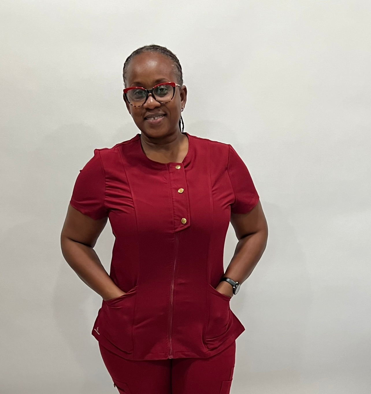 Medical Scrub Top Electra